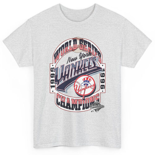 Vintage New York Yankees 1996 World Series T shirt Champions MLB Shirt