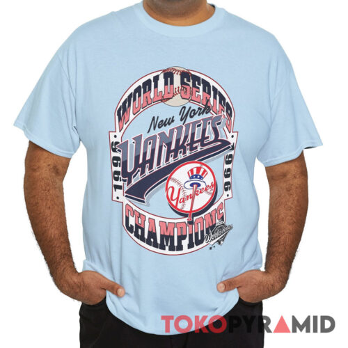 Vintage New York Yankees 1996 World Series T shirt Champions MLB Tee