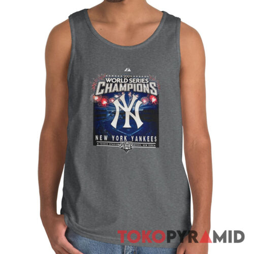 Vintage New York Yankees 2009 World Series Tee Champions Tank Top