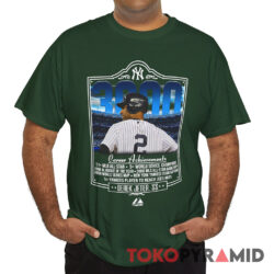 Vintage New York Yankees Derek Jeter Tee 3000 Hits 90s MLB Tee