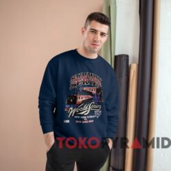 Vintage New York Yankees Vs Mets 2000 Subway Series Tee World Series MLB Navy Sweatshirt