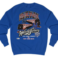 Vintage New York Yankees Vs Mets 2000 Subway Series Tee World Series MLB 5 Vintage New York Yankees Vs Mets 2000 Subway Series Tee World Series Mlb Blue Sweatshirt