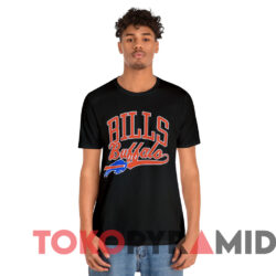 Vintage Nfl Buffalo Bills Football T shirt Black T shirt