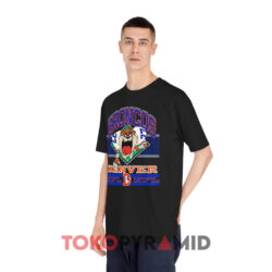 Vintage Nfl Denver Broncos Taz Black T shirt