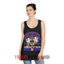 Vintage NFL Denver Broncos Taz Shirt 2 Vintage Nfl Denver Broncos Taz Black Tank Top