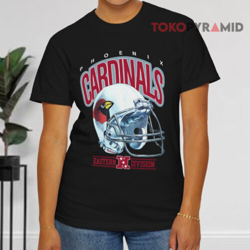 Vintage Nfl Phoenix Cardinals Eastern Division Black T shirt