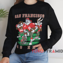Vintage NFL San Francisco 49ers Looney Tunes T-shirt 4 Vintage Nfl San Francisco 49ers Looney Tunes T shirt Black Sweatshirt