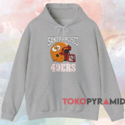 Vintage NFL San Francisco 49ers T-shirt 2 Vintage Nfl San Francisco 49ers T shirt Grey Hoodie