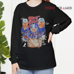 Vintage NHL Hockey NY Rangers World Champs Shirt Mark Messier Mike Richter Brian Leetch Signatures 4 Vintage Nhl Hockey Ny Rangers World Champs Shirt Mark Messier Mike Richter Brian Leetch Long sleeved