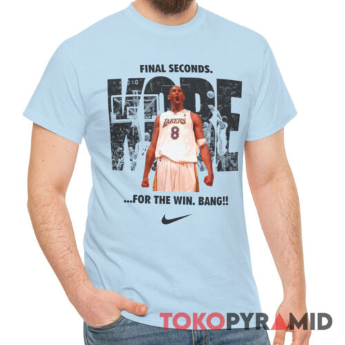 Vintage Nike Lakers Kobe Bryant Final Seconds For The Win Bang Shirt Vintage Nike Lakers Kobe Bryant Final Seconds For The Win Bang Shirt