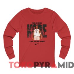 Vintage Nike Lakers Kobe Bryant Final Seconds For The Win Bang Tee 2 Vintage Nike Lakers Kobe Bryant Final Seconds For The Win Bang Tee Red Long sleeved