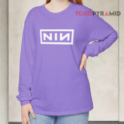Vintage Nin Nine Inch Nails Logo Band Long sleeved