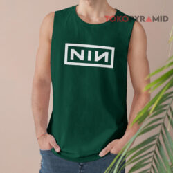 Vintage NIN Nine Inch Nails Logo Band Shirt 2 Vintage Nin Nine Inch Nails Logo Band Tank Top