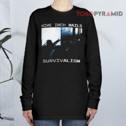 Vintage NIN Nine Inch Nails Survivalism Tour Shirt 4 Vintage Nin Nine Inch Nails Survivalism Tour Long sleeved