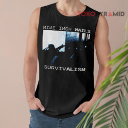 Vintage NIN Nine Inch Nails Survivalism Tour Shirt 2 Vintage Nin Nine Inch Nails Survivalism Tour Tank Top