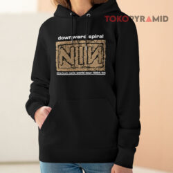 Vintage Nine Inch Nails World Tour 1994 95 Shirt Downward Spiral Hoodie