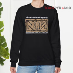 Vintage Nine Inch Nails World Tour 1994-95 Shirt Downward Spiral 3 Vintage Nine Inch Nails World Tour 1994 95 Shirt Downward Spiral Sweatshirt