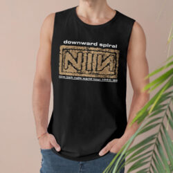 Vintage Nine Inch Nails World Tour 1994-95 Shirt Downward Spiral 2 Vintage Nine Inch Nails World Tour 1994 95 Shirt Downward Spiral Tank Top