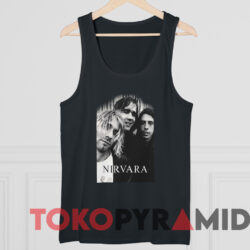 Vintage Nirvana Kurt Cobain Dave Grohl Krist Novoselic T-shirt 4 Vintage Nirvana Kurt Cobain Dave Grohl Krist Novoselic T shirt Black TankTop