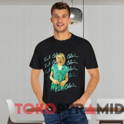 Vintage Nirvana Kurt Cobain Dress T shirt Black T shirt
