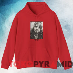 Vintage Nirvana Kurt Cobain Memorial Tour Concert T-shirt 3 Vintage Nirvana Kurt Cobain Memorial Tour Concert T shirt Red Hoodie