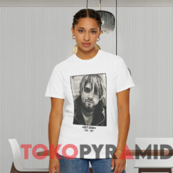 Vintage Nirvana Kurt Cobain Memorial Tour Concert T shirt White T shirt