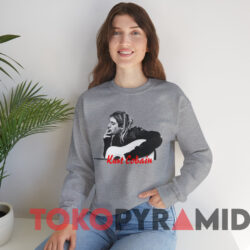 Vintage Nirvana Kurt Cobain Smoking T-shirt 2 Vintage Nirvana Kurt Cobain Smoking T shirt Grey Sweatshirt