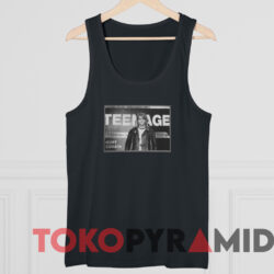 Vintage Nirvana Kurt Cobain Teenage T-shirt 4 Vintage Nirvana Kurt Cobain Teenage T shirt Black TankTop