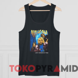 Vintage Nirvana Live Album Out Now T-shirt 4 Vintage Nirvana Live Album Out Now T shirt Black TankTop