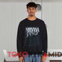 Vintage Nirvana Sketchbook T-Shirt 2 Vintage Nirvana Sketchbook T shirt Black Sweatshirt