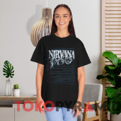 Vintage Nirvana Sketchbook T shirt Black T shirt