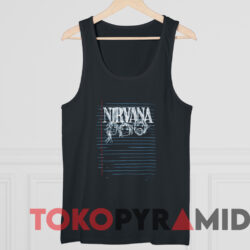 Vintage Nirvana Sketchbook T-Shirt 4 Vintage Nirvana Sketchbook T shirt Black TankTop