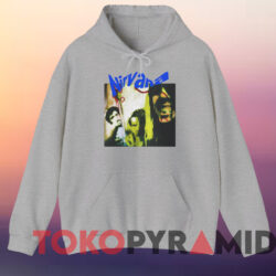 Vintage Nirvana Tribute The Rise T-shirt 3 Vintage Nirvana Tribute The Rise T shirt Grey Hoodie