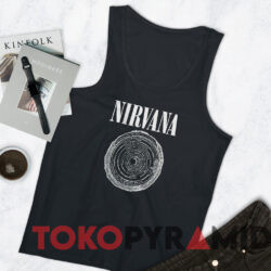 Vintage Nirvana Vestibule Circles Of Hell Double sided T shirt Black TankTop