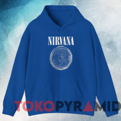 Vintage Nirvana Vestibule Circles Of Hell Double sided T shirt Blue Hoodie