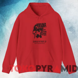 Vintage Nirvana With Sister Double Happiness T-Shirt 3 Vintage Nirvana With Sister Double Happiness T shirt Red Hoodie