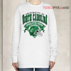 Vintage North Carolina Charlotte 49ers NCAA Football Shirt 4 Vintage North Carolina Charlotte 49ers Ncaa Football Long sleeved
