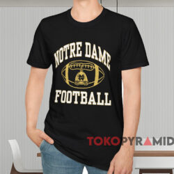 Vintage Notre Dame Champion Shirt Black T shirt