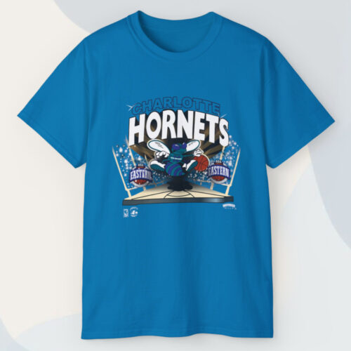 Vintage Nutmeg Charlotte Hornets Nba Eastern T shirt Vintage Nutmeg Charlotte Hornets Nba Eastern T shirt