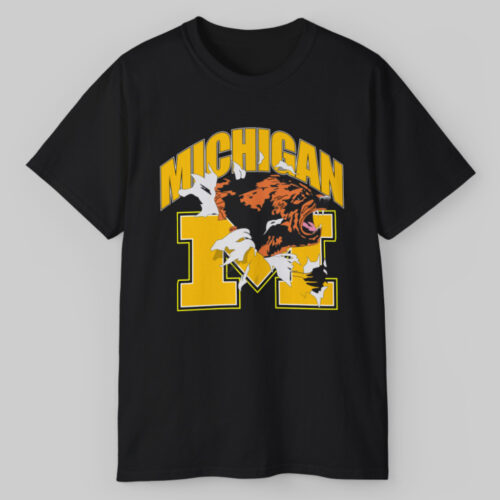 Vintage Nutmeg Michigan Wolverines T shirt Vintage Nutmeg Michigan Wolverines T shirt