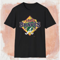 Vintage Nutmeg Mills Atlanta Braves Shirt White T shirt