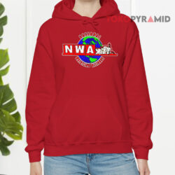 Vintage Nwa National Wrestling Alliance Cwf Hoodie