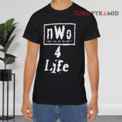 Vintage Nwo New World Order 4 Life Wrestling Black T shirt