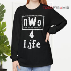 Vintage NWO New World Order 4 Life Wrestling Shirt 4 Vintage Nwo New World Order 4 Life Wrestling Long sleeved