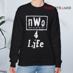 Vintage NWO New World Order 4 Life Wrestling Shirt 3 Vintage Nwo New World Order 4 Life Wrestling Sweatshirt