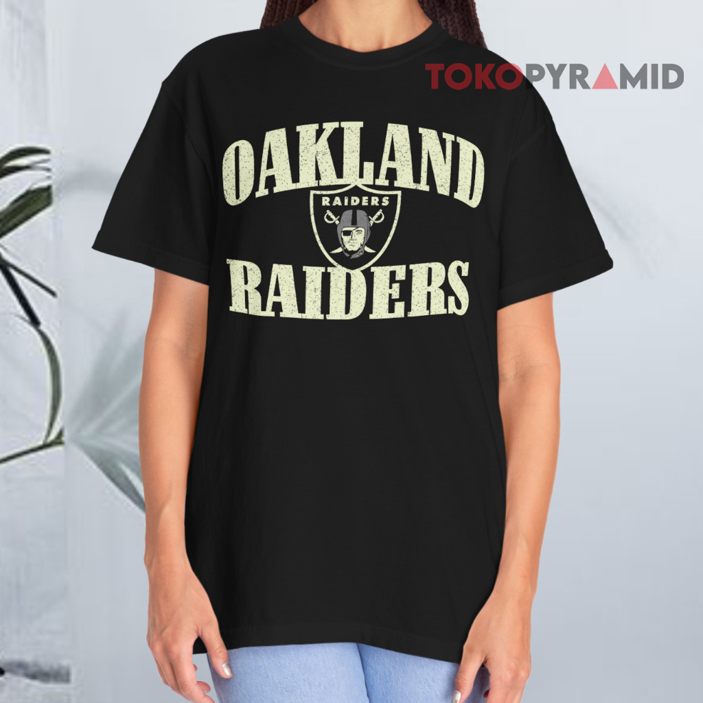 Vintage Oakland Raiders Big Logo Black T shirt Vintage Oakland Raiders Big Logo Black T shirt