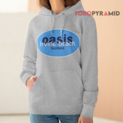 Vintage Oasis Irvine Beach Scotland Hoodie