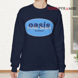 Vintage Oasis Irvine Beach Scotland Sweatshirt