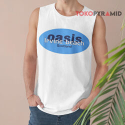 Vintage Oasis Irvine Beach Scotland Tank Top