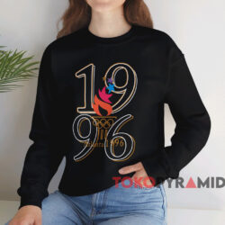 Vintage Olympic Atlanta 1996 T-shirt 3 Vintage Olympic Atlanta 1996 T shirt Black Sweatshirt